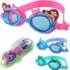 Kids Cartoon Anti-Fog Swim Goggles